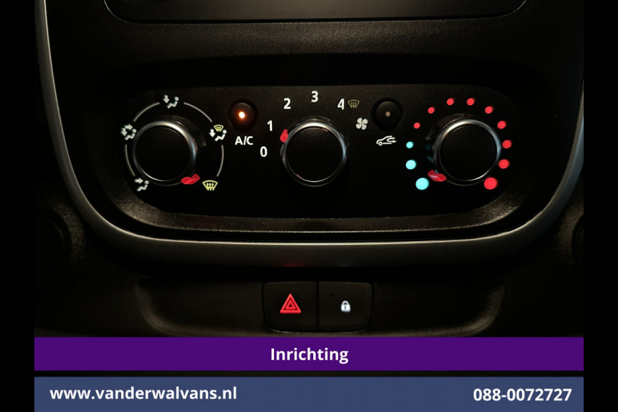 Renault Trafic 2.0 dCi 120pk L2H1 Inrichting Euro6 Airco | Omvormer | Camera | Navigatie | LED | Imperiaal Trekhaak, Cruisecontrol, Parkeersensoren, Bijrijdersbank