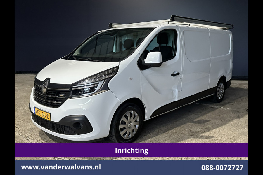 Renault Trafic 2.0 dCi 120pk L2H1 Inrichting Euro6 Airco | Omvormer | Camera | Navigatie | LED | Imperiaal Trekhaak, Cruisecontrol, Parkeersensoren, Bijrijdersbank