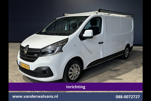 Renault Trafic 2.0 dCi 120pk L2H1 Inrichting Euro6 Airco | Omvormer | Camera | Navigatie | LED | Imperiaal Trekhaak, Cruisecontrol, Parkeersensoren, Bijrijdersbank