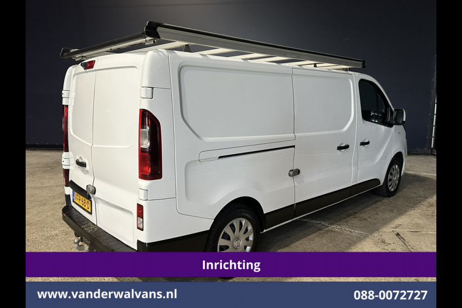Renault Trafic 2.0 dCi 120pk L2H1 Inrichting Euro6 Airco | Omvormer | Camera | Navigatie | LED | Imperiaal Trekhaak, Cruisecontrol, Parkeersensoren, Bijrijdersbank