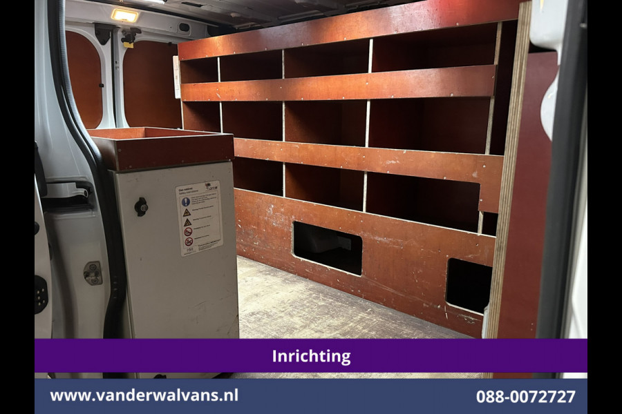 Renault Trafic 2.0 dCi 120pk L2H1 Inrichting Euro6 Airco | Omvormer | Camera | Navigatie | LED | Imperiaal Trekhaak, Cruisecontrol, Parkeersensoren, Bijrijdersbank