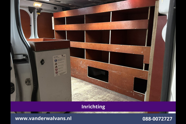 Renault Trafic 2.0 dCi 120pk L2H1 Inrichting Euro6 Airco | Omvormer | Camera | Navigatie | LED | Imperiaal Trekhaak, Cruisecontrol, Parkeersensoren, Bijrijdersbank