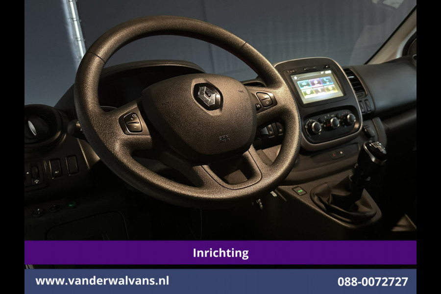 Renault Trafic 2.0 dCi 120pk L2H1 Inrichting Euro6 Airco | Omvormer | Camera | Navigatie | LED | Imperiaal Trekhaak, Cruisecontrol, Parkeersensoren, Bijrijdersbank