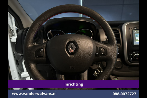 Renault Trafic 2.0 dCi 120pk L2H1 Inrichting Euro6 Airco | Omvormer | Camera | Navigatie | LED | Imperiaal Trekhaak, Cruisecontrol, Parkeersensoren, Bijrijdersbank