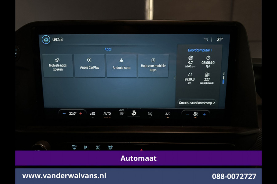 Ford Transit Custom 2.0 TDCI 136pk Automaat L1H1 Euro6 Airco | Camera | LED | Apple Carplay | Cruisecontrol Android Auto, Verwarmde voorruit, Parkeersensoren, Bijrijdersbank