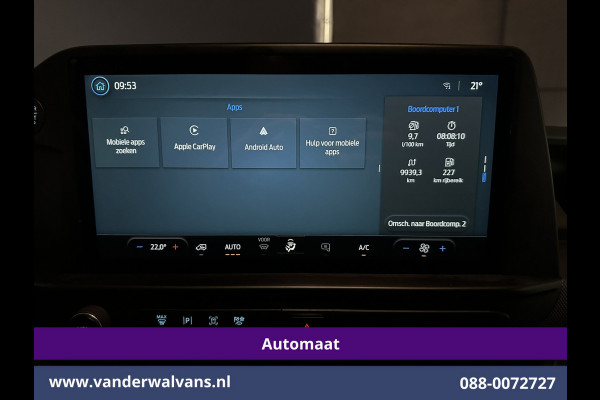 Ford Transit Custom 2.0 TDCI 136pk Automaat L1H1 Euro6 Airco | Camera | LED | Apple Carplay | Cruisecontrol Android Auto, Verwarmde voorruit, Parkeersensoren, Bijrijdersbank
