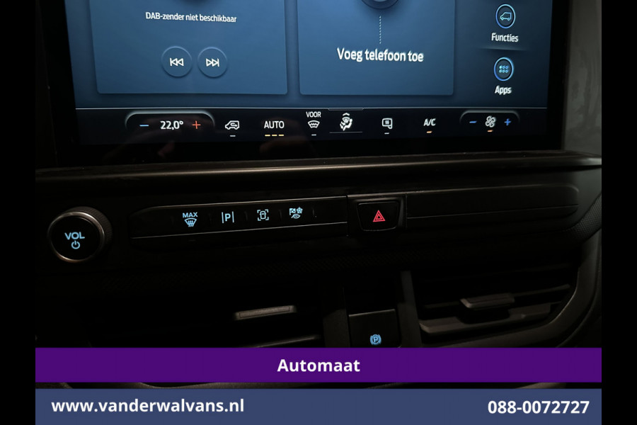 Ford Transit Custom 2.0 TDCI 136pk Automaat L1H1 Euro6 Airco | Camera | LED | Apple Carplay | Cruisecontrol Android Auto, Verwarmde voorruit, Parkeersensoren, Bijrijdersbank