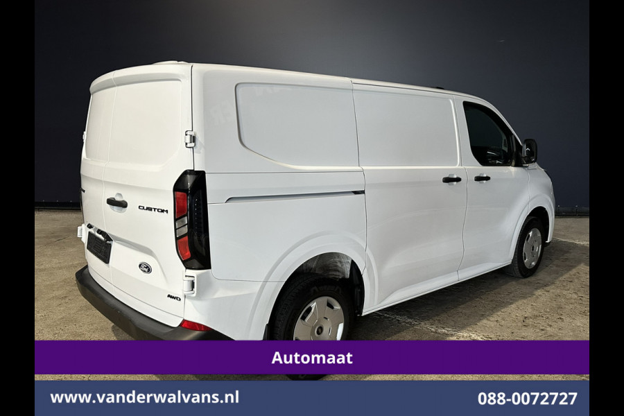 Ford Transit Custom 2.0 TDCI 136pk Automaat L1H1 Euro6 Airco | Camera | LED | Apple Carplay | Cruisecontrol Android Auto, Verwarmde voorruit, Parkeersensoren, Bijrijdersbank