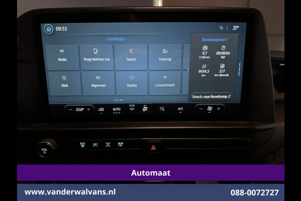 Ford Transit Custom 2.0 TDCI 136pk Automaat L1H1 Euro6 Airco | Camera | LED | Apple Carplay | Cruisecontrol Android Auto, Verwarmde voorruit, Parkeersensoren, Bijrijdersbank