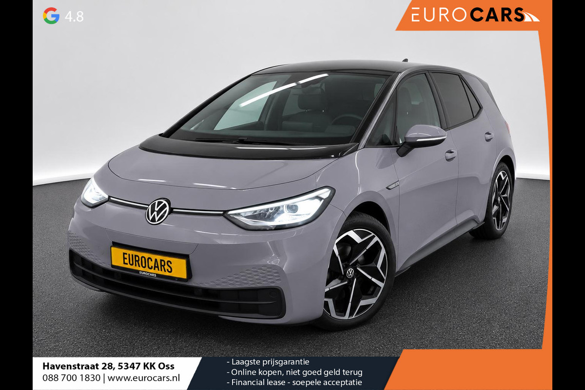 Volkswagen ID.3 Pro 58 kWh Navigatie Apple CarPlay Android Auto Parkeerhulp Adaptive Cruise Control Stoel- en stuurverwarming Full Led Climate Control Lichtmetalen velgen