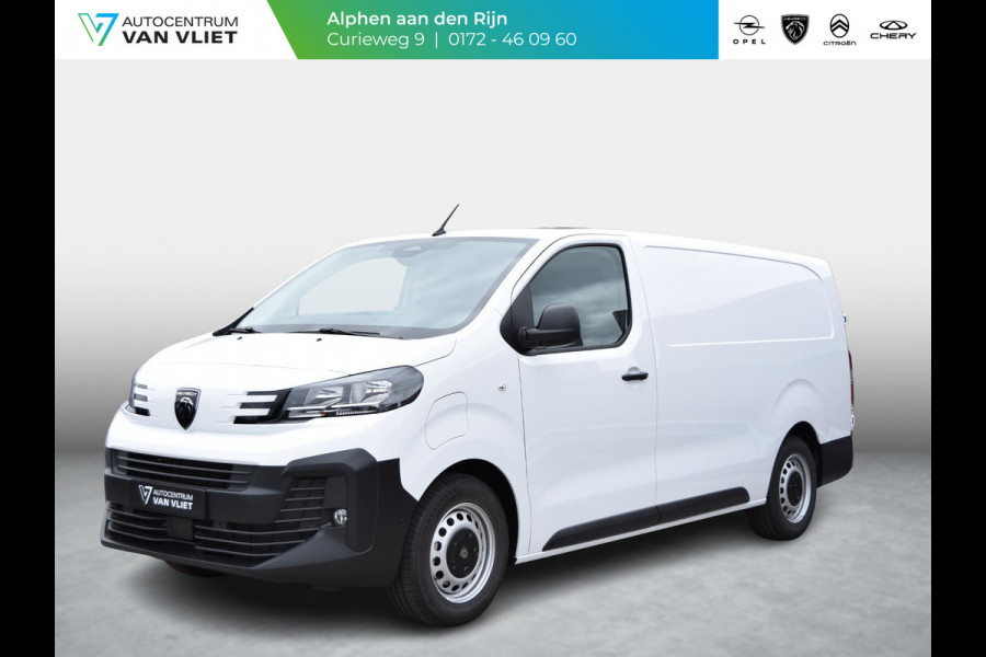 Peugeot Expert GB L3H1 75KWH LED Laadruimte verlichting  /  Houten afwerking laadruimte  /  Surround NAV pakket  /  Geïsoleerde comfort scheidingswand met vaste ruit  /  Reservewiel