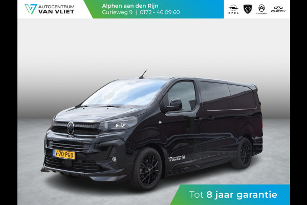 Citroën ë-Jumpy L3 75 kWh | STX Sport | Mooiste bus van NL (!) | Lederen bekleding | Spoilerpakket | 18 inch Lichtmetalen velgen | City NAV pakket | Comfort pakket | Winterpakket | 2x schuifdeur | laadruimtebetimmering |