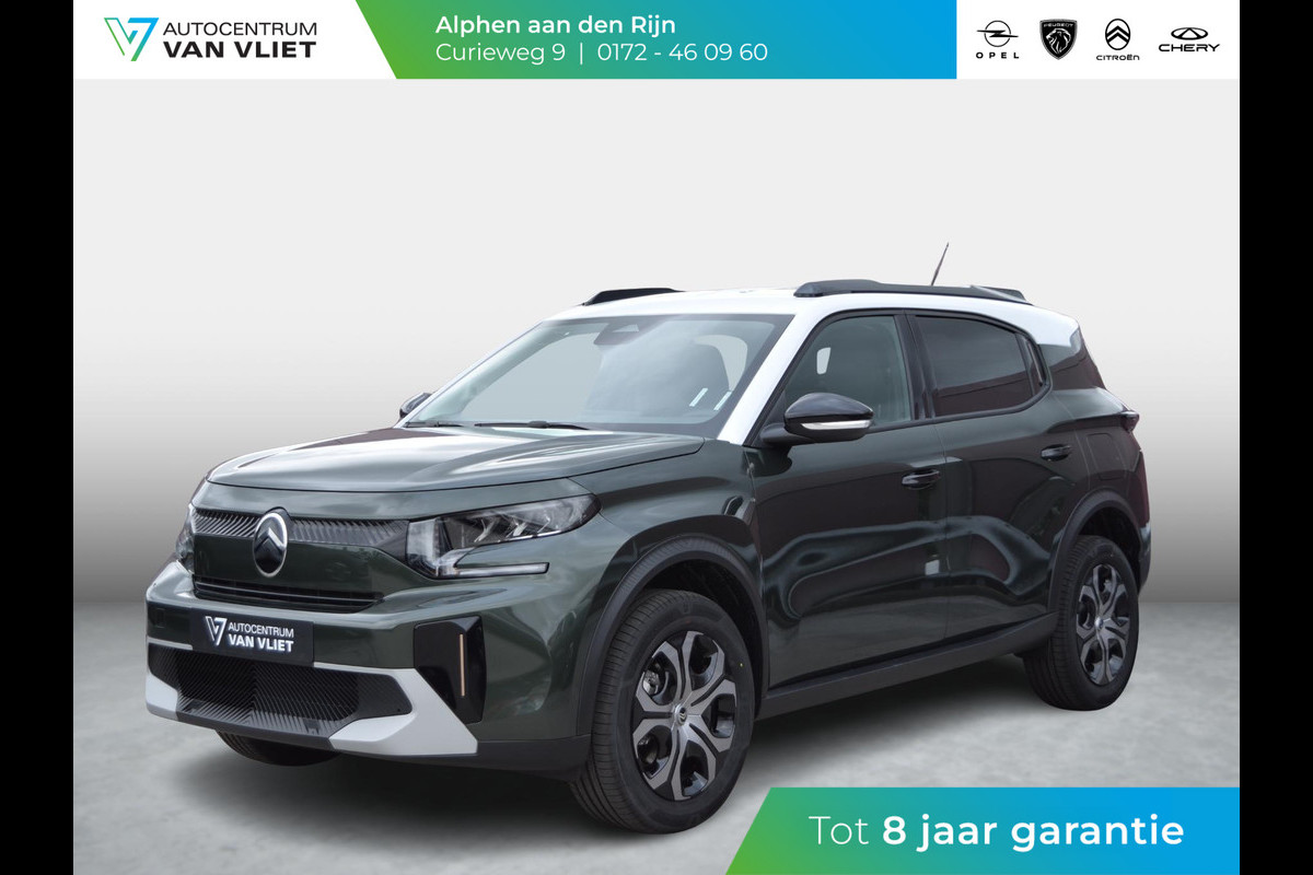 Citroën C3 Aircross 1.2 Hybrid 145pk Plus | 7 STOELEN | PARKEERSENSOREN MET CAMERA | CLIMATE CONTROL | WIT DAK | CARPLAY |