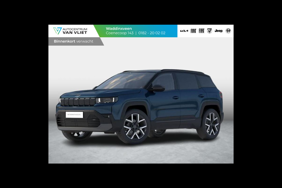 Jeep Compass 1.6 e-Hybrid Plug-In First Edition | Premium Pack | Schuif/Kanteldak | Convenience Pack | Bicolore