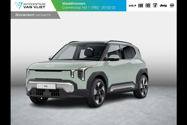 Kia EV2 Plus Advanced 42.2 kWh | 5p. | Actieprijs* | Navi. | Clima. | Adapt. Cruise | Stoel&Stuur Verwarming | 15L Frunk | Harman Kardon | Glazen Kanteldak