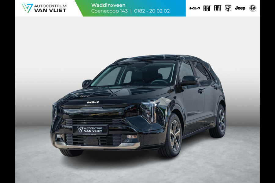 Kia Niro 1.6 GDi Hybrid DynamicPlusLine | Snel leverbaar | Nieuw model | Navi. | Clima. | Adapt. Crusie. | Dodehoekassistentie | Panodak | Stoel&Stuur Verwarming | Parkeersensoren