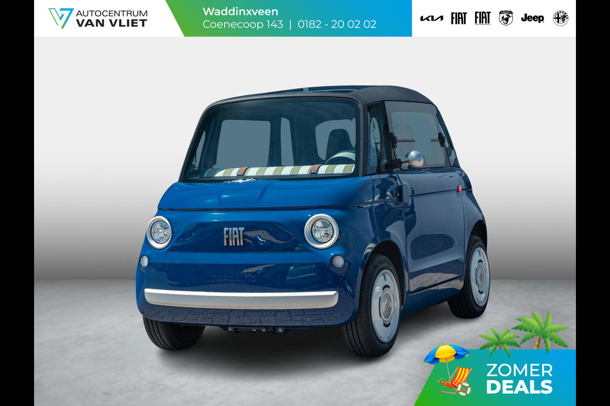 Fiat TOPOLINO Speciale | Uniek | Sapphire Blue | Leder LT Stone Beige