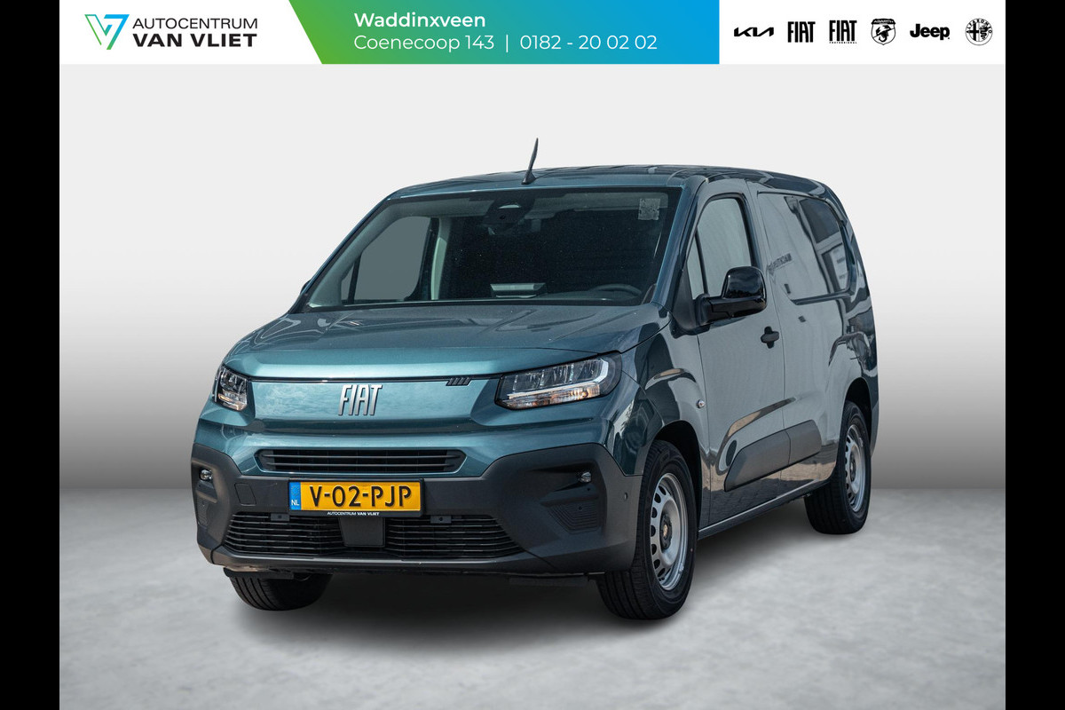 Fiat E-Doblò 136 L2 50 kWh | Navi | Stoelverwarming | Laadruimte Pack | Apple Carplay | Camera | BSM | PDC V&A | LED