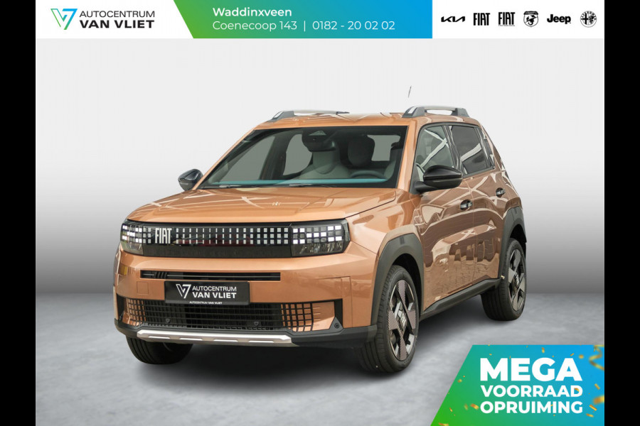 Fiat Grande Panda La Prima 44 kWh | Uit voorraad leverbaar | Clima | Cruise | Camera | Apple Carplay | 17" | Navi | Winter Pack