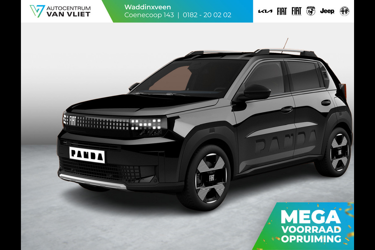 Fiat Grande Panda La Prima 11 kW 44 kWh | Uit voorraad leverbaar | Clima | Cruise | Camera | Apple Carplay | 17" | Navi | Winter Pack