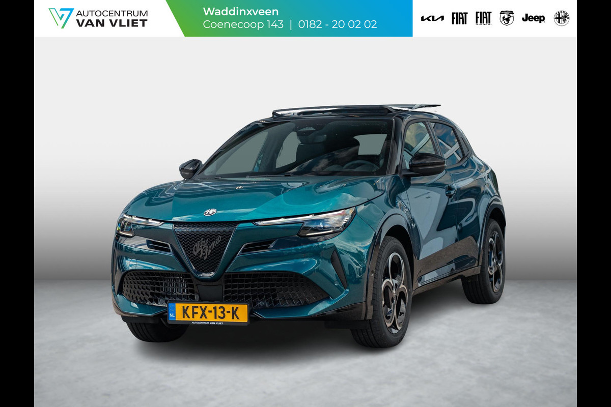 Alfa Romeo junior 1.2 Turbo Hybrid Ibrida Ti | Techno Pack | 18" | Schuif/Kanteldak | Verwarmbare voorruit | Bicolore