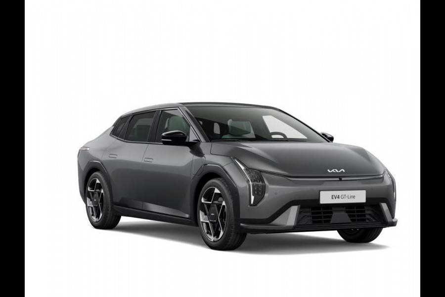 Kia EV4 Fastback GT-Line Business Edition 81.4 kWh | Navi. | Clima. | Stuur&Stoel Verwarming | Adapt. Cruise. | Achteruitrijcamera | GT-Line Vegan Lederen Stoelbekleding