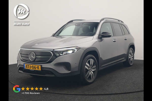 Mercedes-Benz EQB 250+ Luxury Line 74 kWh 191pk Dealer O.H | Adaptive Cruise | 360 Camera | Lederen Sportstoelen Verwarmd | Apple Carplay | Keyless | BLIS | Navigatie | Virtual | DAB | 18"L.M |