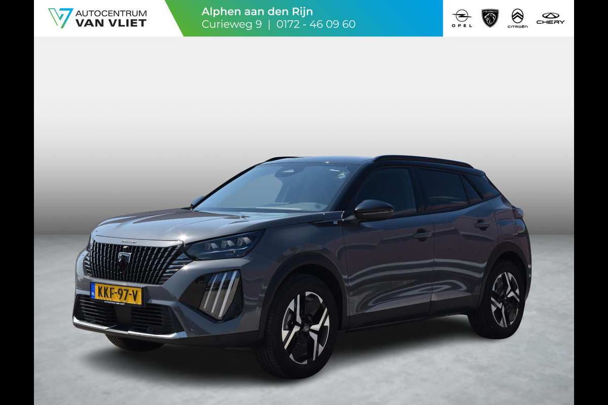 Peugeot e-2008 EV GT Avantage 54 kWh Warmtepomp l Alcantara interieur l 360 camera l Navigatie l adaptive cruise control