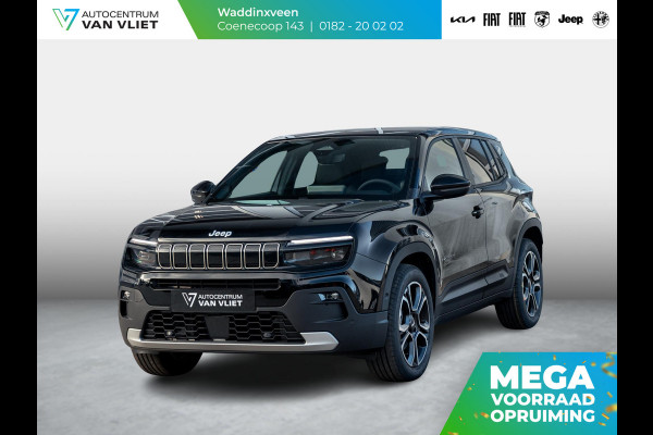 Jeep Avenger Summit 54 kWh | Uit voorraad leverbaar | Schuif/Kanteldak | Winter Pack | Infotainment&Convenience Pack | Warmtepomp