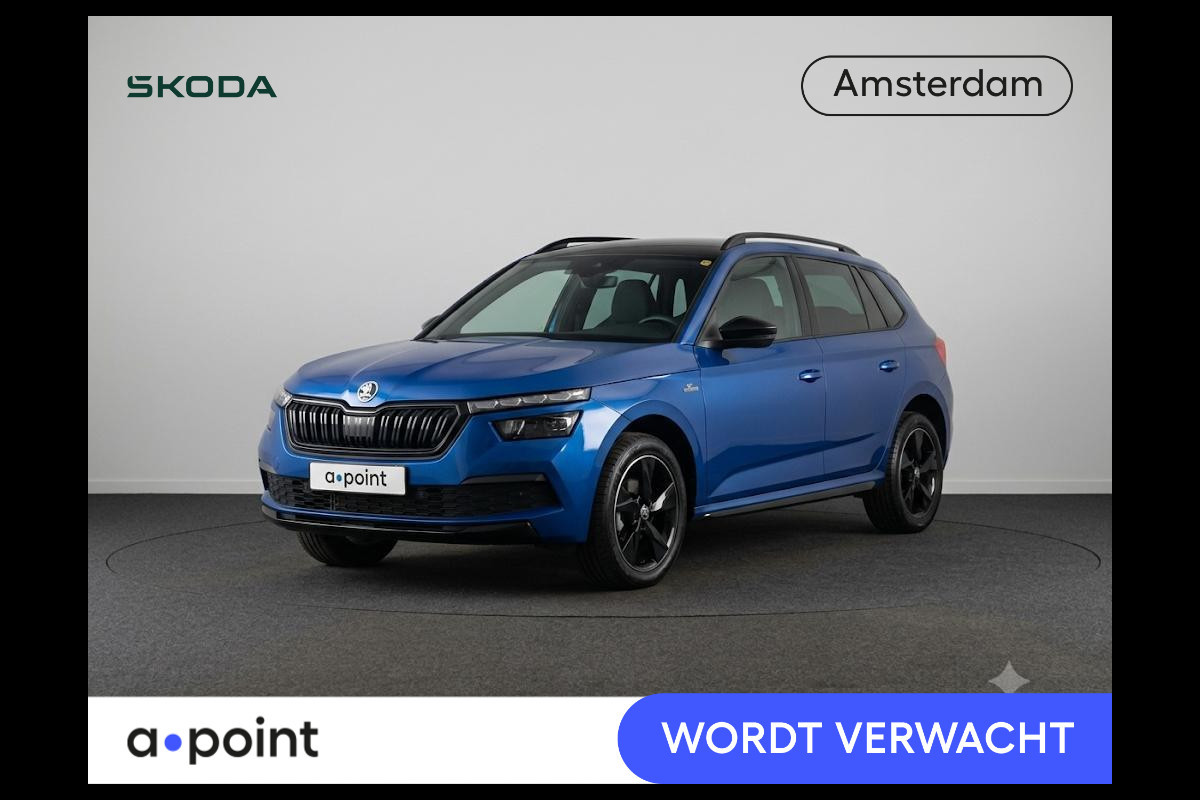 Škoda Kamiq 1.0 TSI Monte Carlo 110 PK DSG | Navigatie via app | Panorama dak | 17"LM velgen | Parkeercamera |