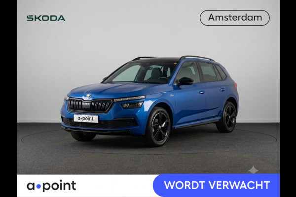 Škoda Kamiq 1.0 TSI Monte Carlo 110 PK DSG | Navigatie via app | Panorama dak | 17"LM velgen | Parkeercamera |