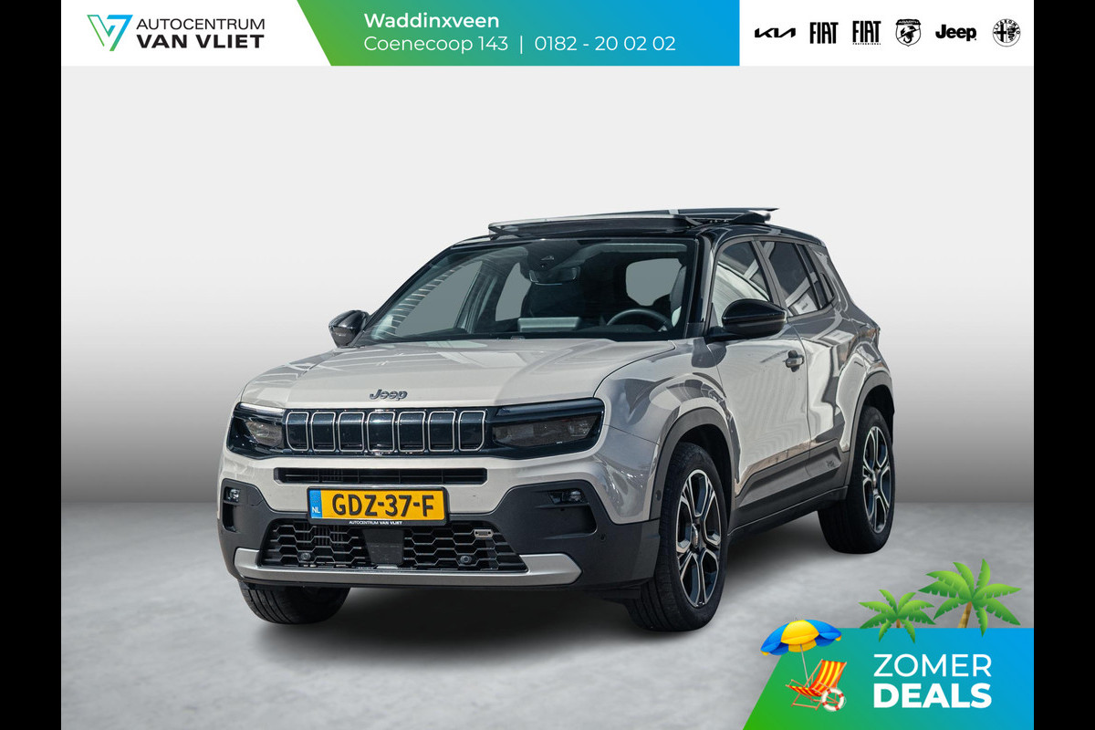 Jeep Avenger 1.2 e-Hybrid Summit | Leder & Winter Pack | Schuif/Kanteldak | Infotainment Pack | Premium Audio | Bicolore