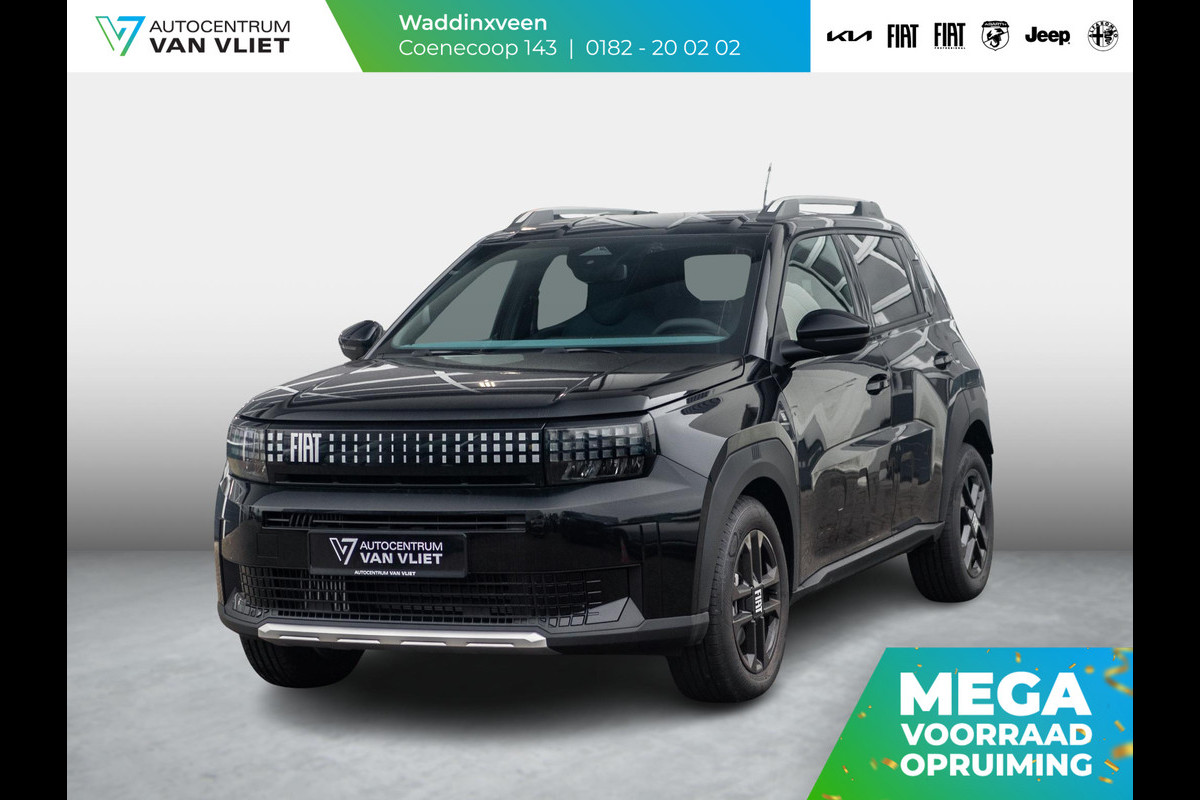 Fiat Grande Panda 1.2 Hybrid Edizione Nero | Automaat | PDC | Airco | Apple Carplay | Cruise | Pack Style