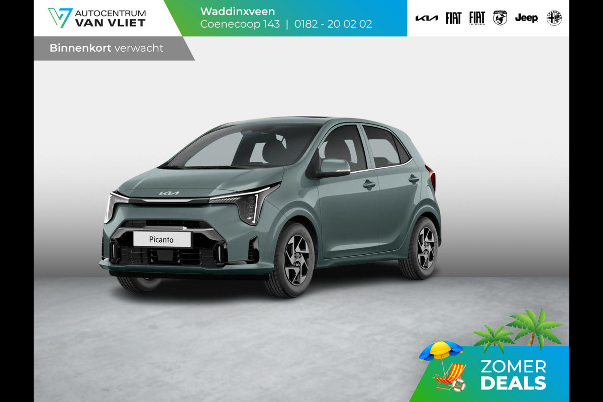 Kia Picanto 1.0 GDi DynamicPlusLine | Levering Oktober | Navi | LM velgen | Cruise controle