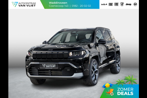 Jeep Compass First Edition 74 kWh | Actieprijs | Adapt. Cruise | Camera | Carplay | 20" | Elektr. A-Klep | Navi | Winter Pack | Schuif/Kanteldak | Premium Pack | Conv. Pack | Warmtepomp