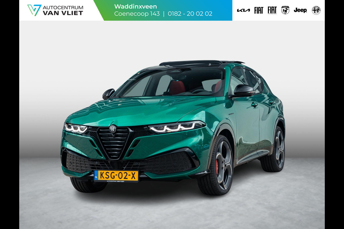 Alfa Romeo Tonale 1.3 Ibrida Plug-In Q4 270pk AWD Veloce | Teck Pack | Schuif/Kanteldak | Harman Kardon | 20"  | Bicolore