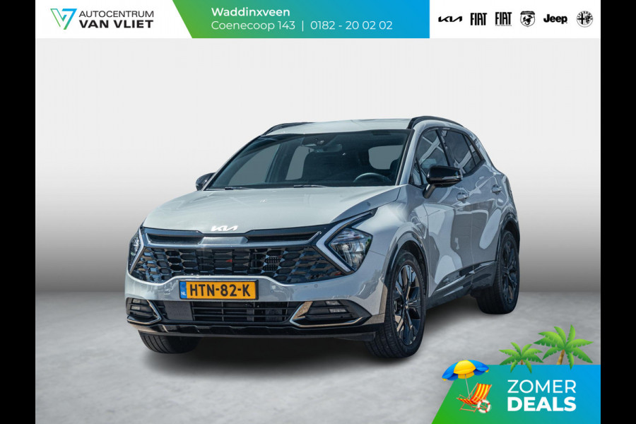 Kia Sportage 1.6 T-GDi Plug-in Hybrid AWD Dark Edition l Lederlook bekleding l Stoel Stuur verwarming l Dark chrome accenten l