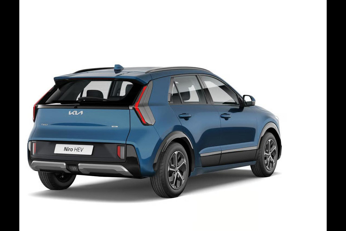 Kia Niro 1.6 GDi Hybrid DynamicLine | Actieprijs* | Navi. | Clima. | Adapt. Cruise. | Achteruitrijcamera | Parkeersensoren | Dakrails