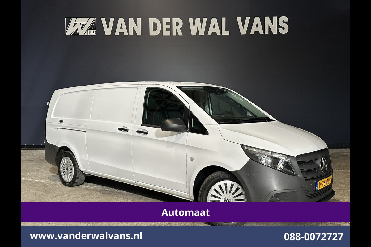 Mercedes-Benz Vito 116 CDI 164pk 9G-Tronic Automaat L3H1 2025 Model Euro6 Airco | Camera | XL Navigatie | Adaptieve Cruisecontrol Stoelverwarming, Bijrijdersbank