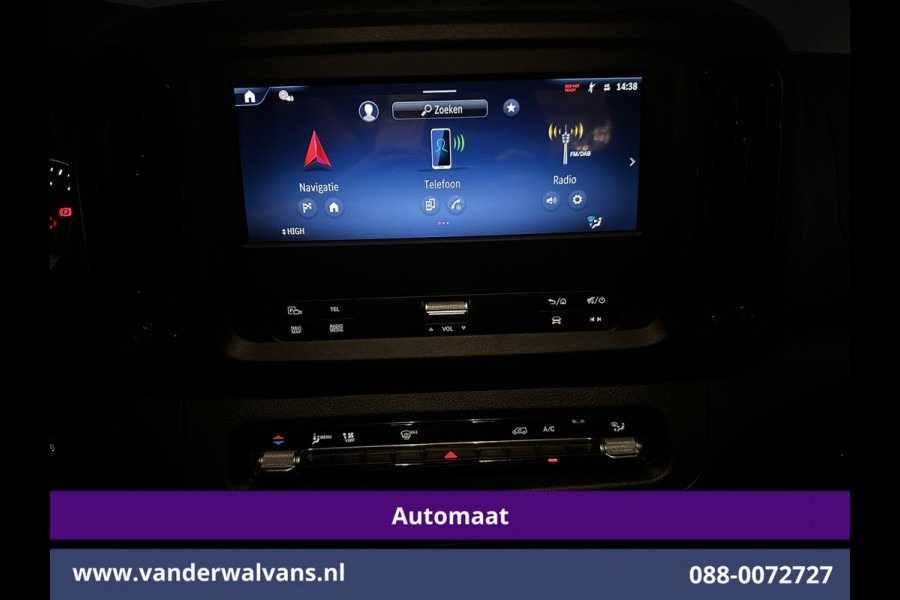 Mercedes-Benz Vito 116 CDI 164pk 9G-Tronic Automaat L3H1 2025 Model Euro6 Airco | Camera | XL Navigatie | Cruisecontrol Stoelverwarming, Bijrijdersbank