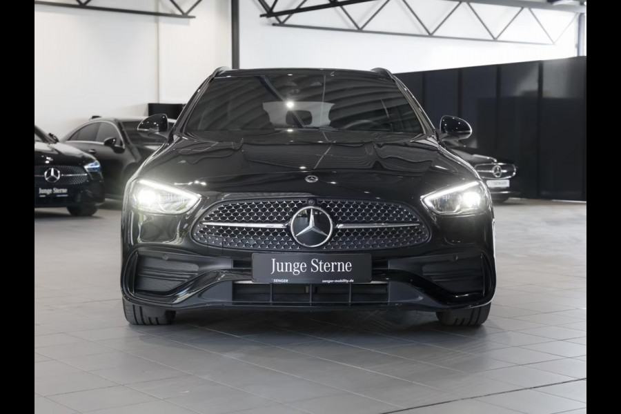 Mercedes-Benz C-Klasse Estate 300e AMG ** HIGH LED, NAVI+, PANO, TREKH, WINTER, DISTR. ** UNFALLFREI - Ex. MB-AG ** ** INFORMEER OOK NAAR ONZE AANTREKKELIJKE FINANCIAL-LEASE TARIEVEN **