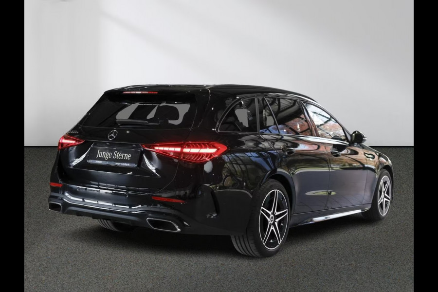 Mercedes-Benz C-Klasse Estate 300e AMG ** HIGH LED, NAVI+, PANO, TREKH, WINTER, DISTR. ** UNFALLFREI - Ex. MB-AG ** ** INFORMEER OOK NAAR ONZE AANTREKKELIJKE FINANCIAL-LEASE TARIEVEN **