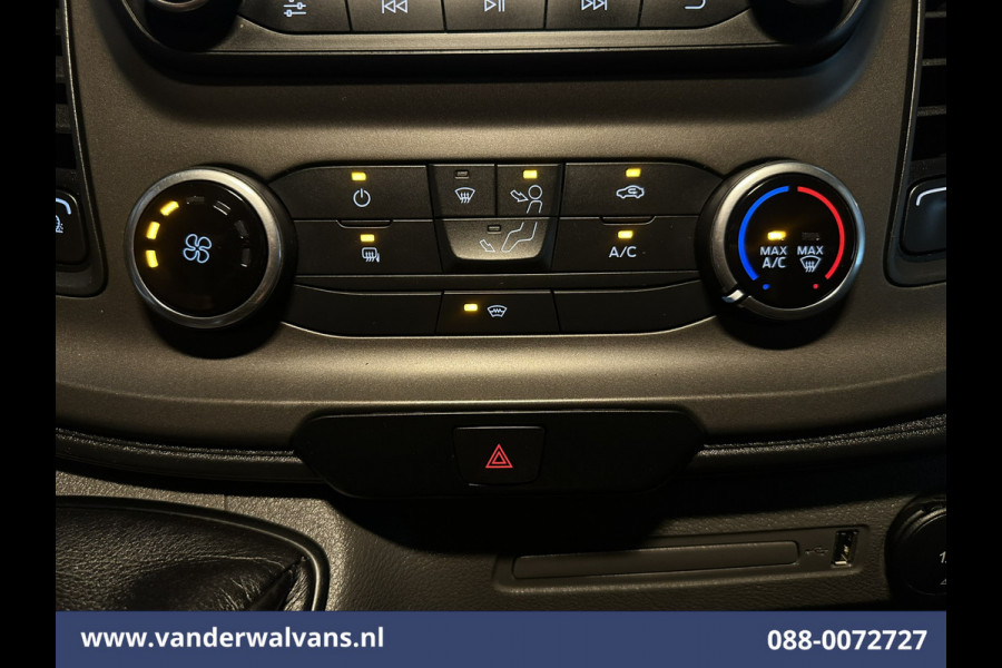 Ford Transit 2.0 TDCI 131pk L4H3 Euro6 Airco | Camera | Cruisecontrol | Verwarmde voorruit Parkeersensoren, Bijrijdersbank