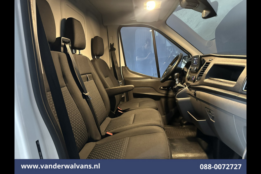 Ford Transit 2.0 TDCI 131pk L4H3 Euro6 Airco | Camera | Cruisecontrol | Verwarmde voorruit Parkeersensoren, Bijrijdersbank