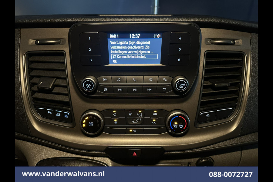 Ford Transit 2.0 TDCI 131pk L4H3 Euro6 Airco | Camera | Cruisecontrol | Verwarmde voorruit Parkeersensoren, Bijrijdersbank