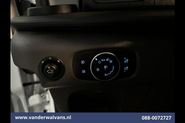 Ford Transit 2.0 TDCI 131pk L4H3 Euro6 Airco | Camera | Cruisecontrol | Verwarmde voorruit Parkeersensoren, Bijrijdersbank