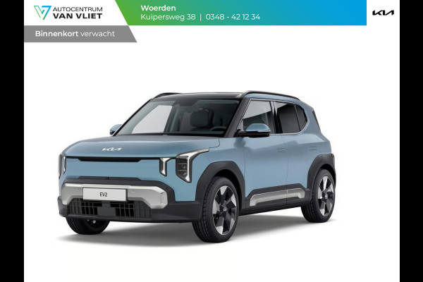 Kia EV2 Plus Advanced 42.2 kWh | Actieprijs* | 5p. | Navi. | Clima. | Adapt. Cruise. | Stoel&Stuur Verwarming | 15L Frunk | Privacy Glass | Glazen Schuif-/Kanteldak | Harman Kardon