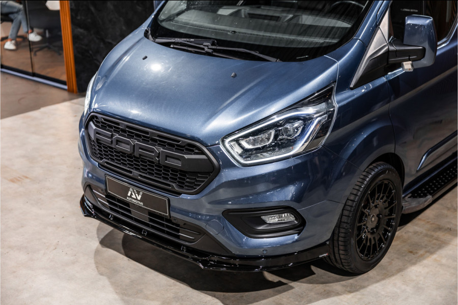 Ford Transit Custom 320 2.0 TDCI 170 PK L2H1 Limited DC | ACC | Navigatie | CarPlay | Camera | Trekhaak | Stoelverwarming | L+R Schuifdeur | Dodehoek | DAB | Dubbel cabine | Nieuwe APK | Euro 6