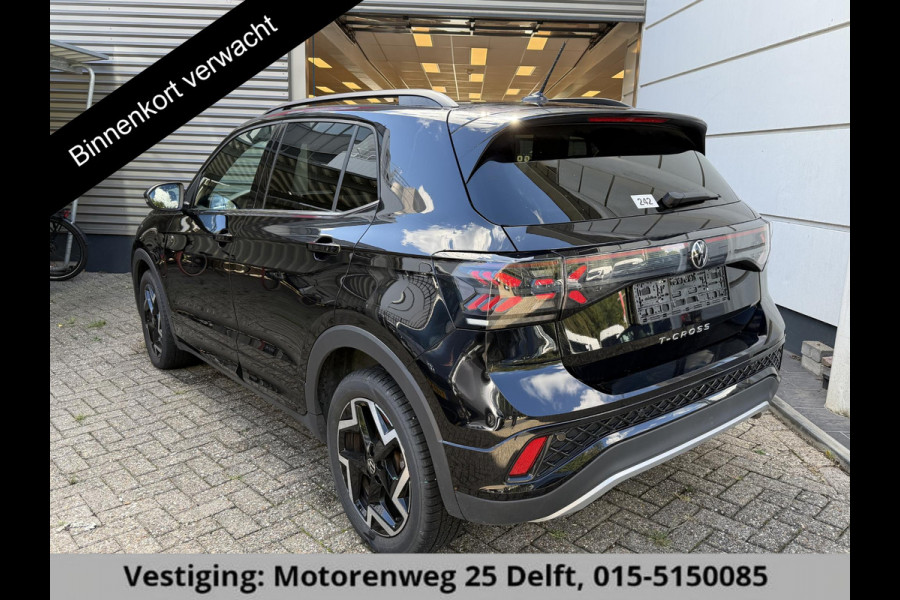 Volkswagen T-Cross 1.0 TSI R-Line Edition 115PK GARANTIE TOT 03-2035* . STOEL VERWARMING . CRUISE CONTROL . PARKEERSENSOREN VOOR & ACHTER .