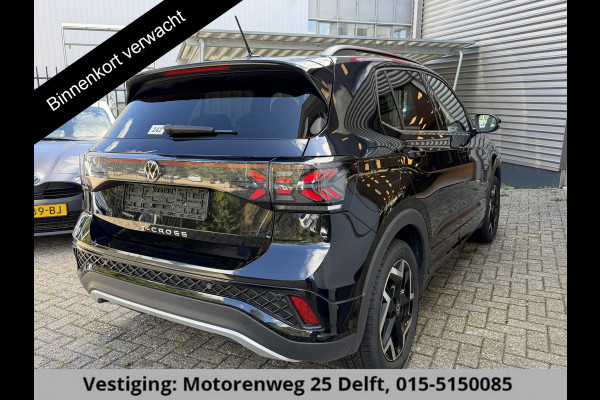 Volkswagen T-Cross 1.0 TSI R-Line Edition 115PK GARANTIE TOT 03-2035* . STOEL VERWARMING . CRUISE CONTROL . PARKEERSENSOREN VOOR & ACHTER .